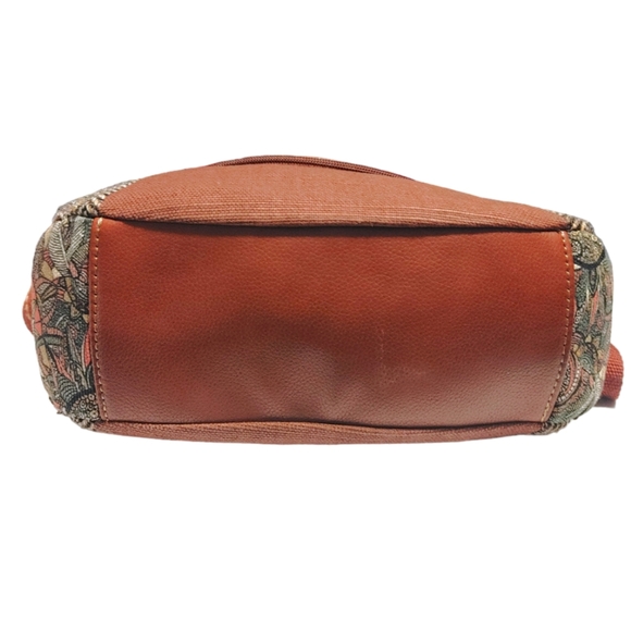 Sakroots Canvas Mixed Print Bohemian  Boho Foldover Crossbody Bag Handbag Purse - Picture 8 of 12